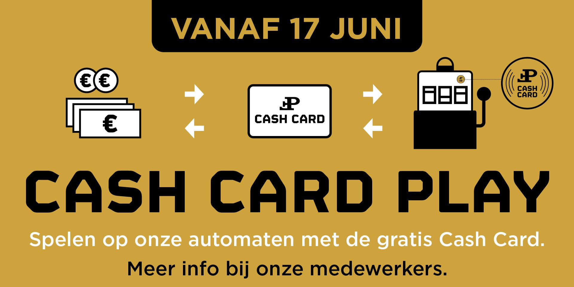 Speel nu ook met Cash Card Play bij Fair Play Casino Weert